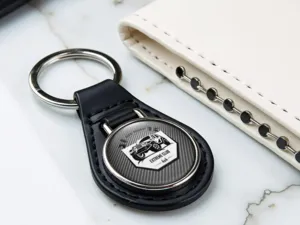 Custom Leather Key Rings Top-tier Design Style